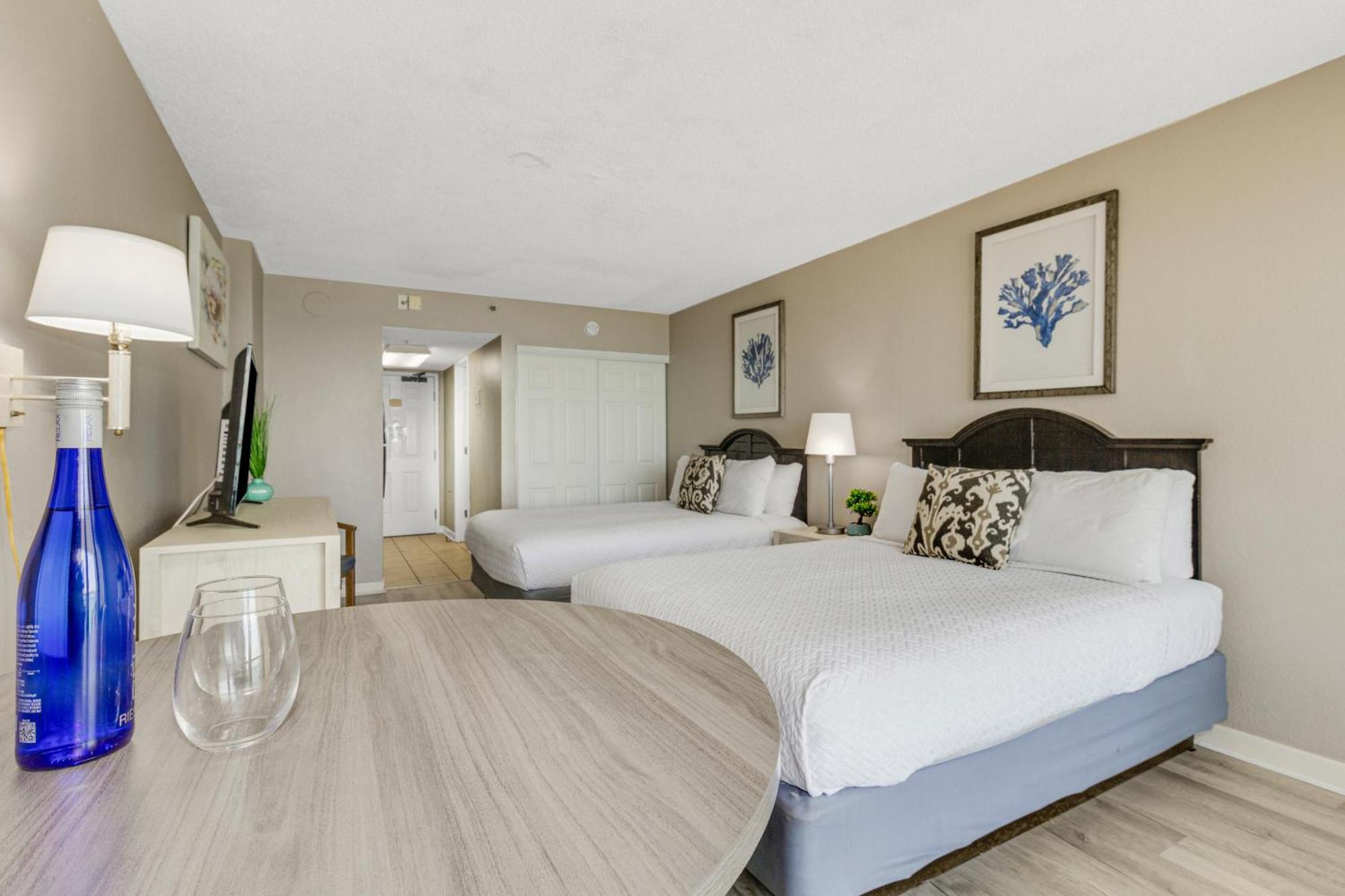 Oceanview Studio Escape With Beach Steps Away! 1828 Myrtle Beach Exteriör bild
