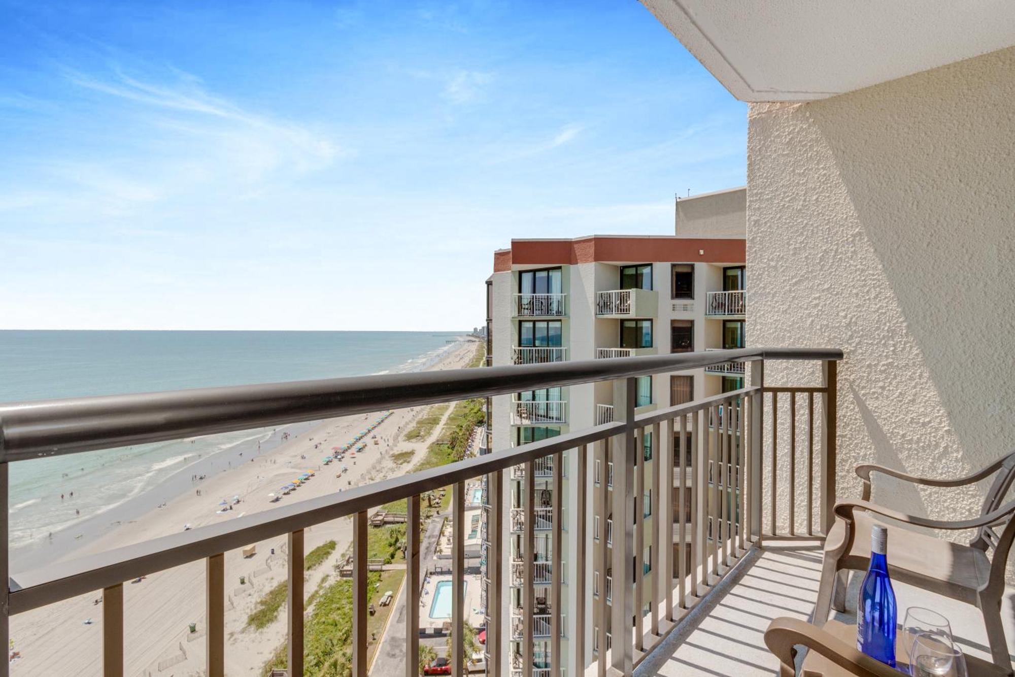 Oceanview Studio Escape With Beach Steps Away! 1828 Myrtle Beach Exteriör bild