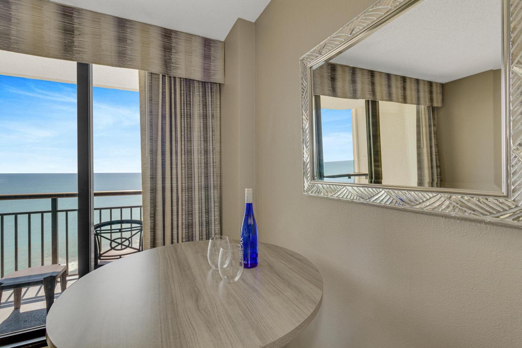 Oceanview Studio Escape With Beach Steps Away! 1828 Myrtle Beach Exteriör bild