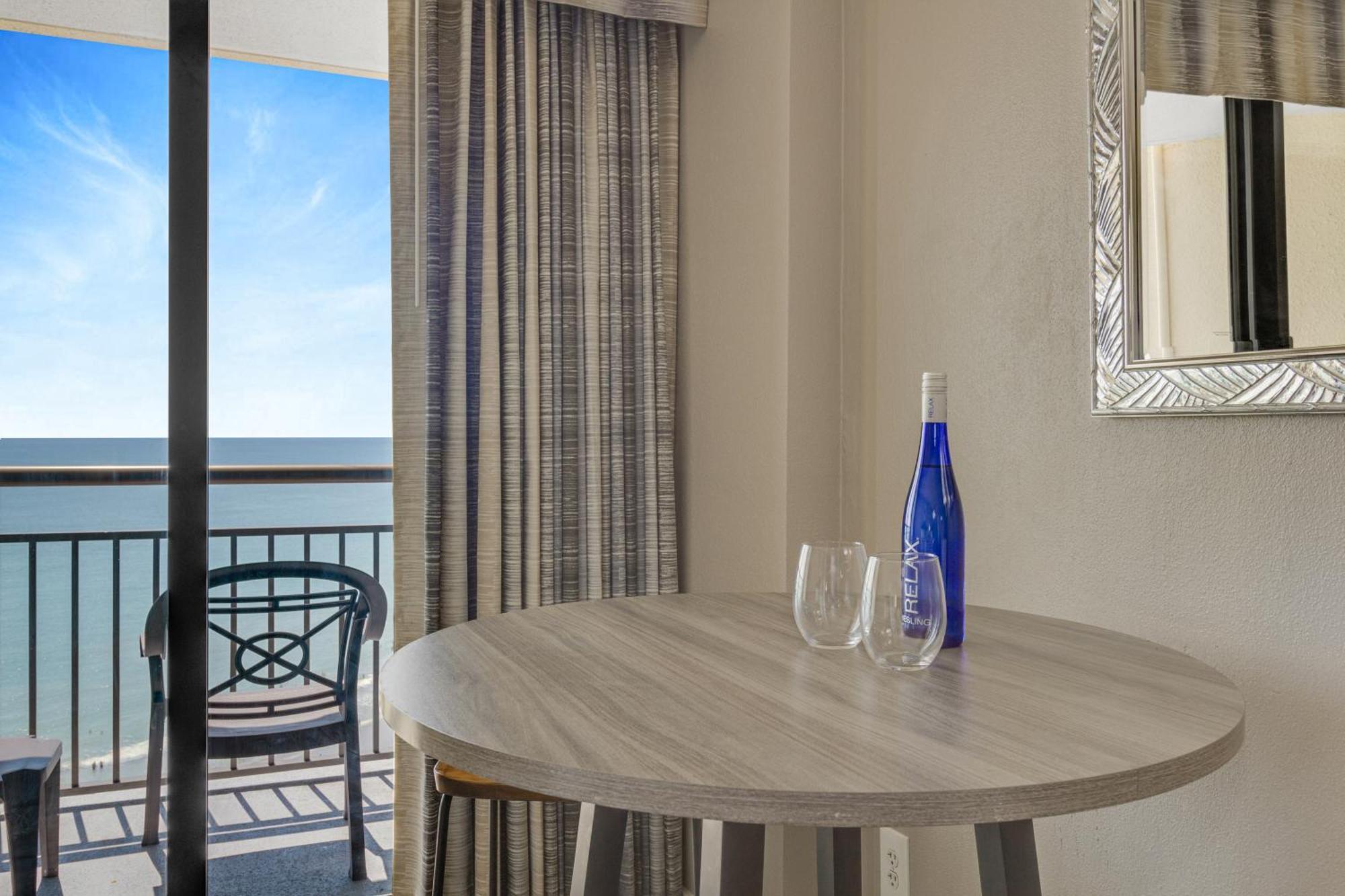 Oceanview Studio Escape With Beach Steps Away! 1828 Myrtle Beach Exteriör bild